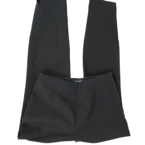 Black Suit Pants Ankle Crop by Something Navy